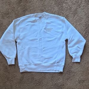 TNA White Crewneck Sweater